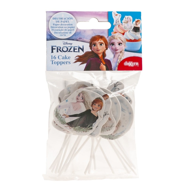 Frozen - Caketoppers 16 stuks