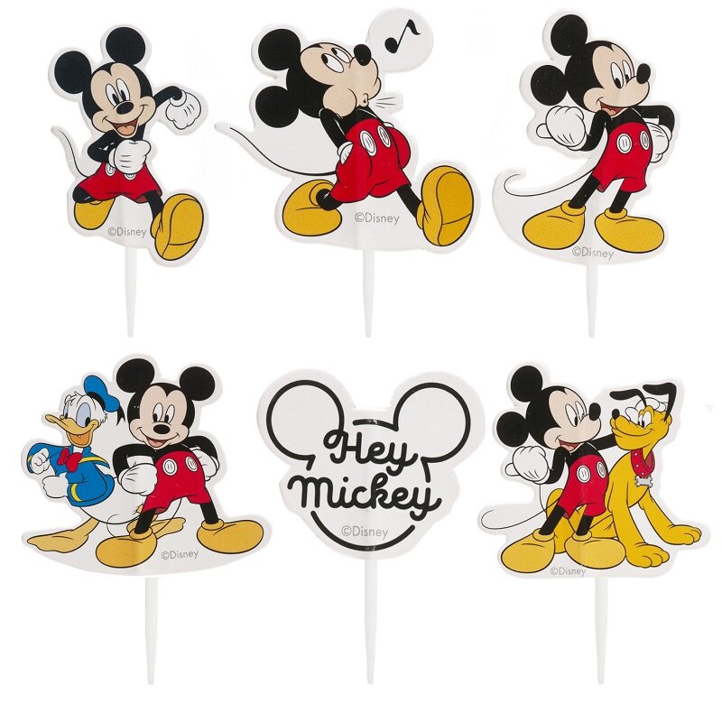Mickey Mouse - Caketoppers 30 stuks