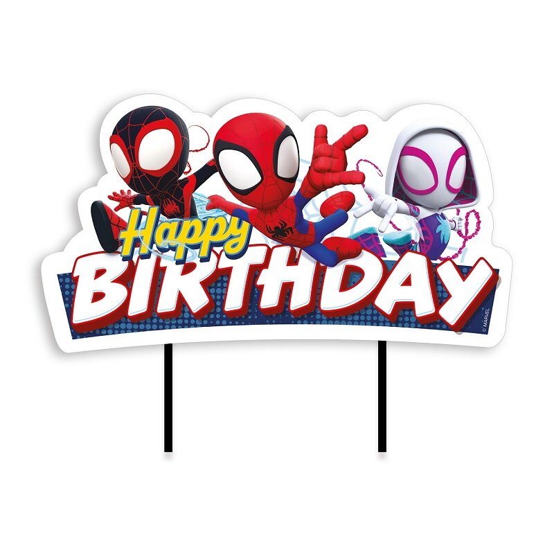 Spidey - Caketopper Happy Birthday