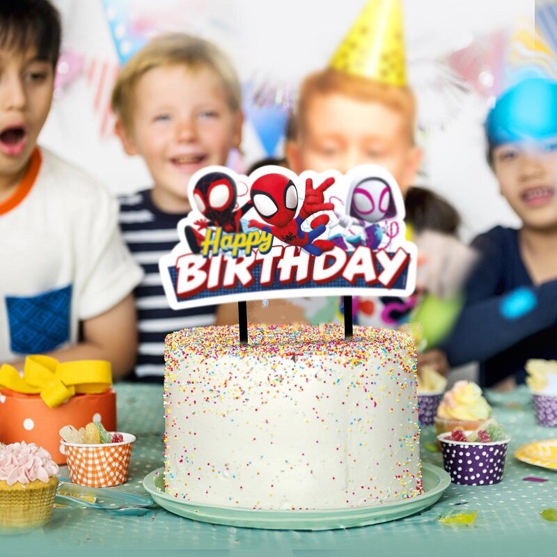 Spidey - Caketopper Happy Birthday