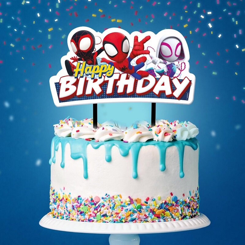 Spidey - Caketopper Happy Birthday