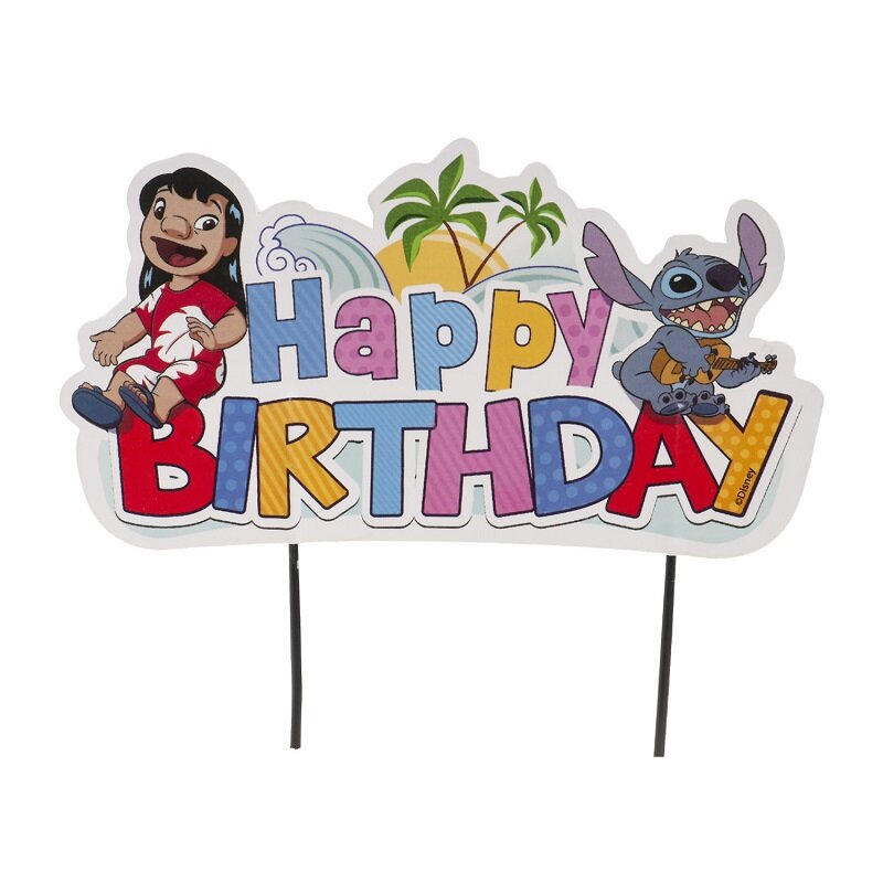 Lilo & Stitch - Taarttopper Happy Birthday