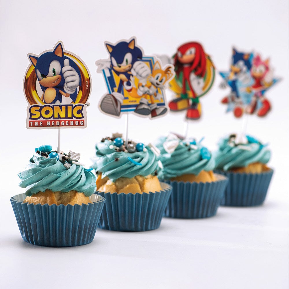 Sonic the Hedgehog - Caketoppers 16 stuks
