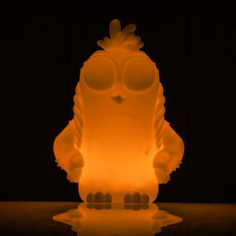 Angry Birds Silver - Kleurveranderend Nachtlampje