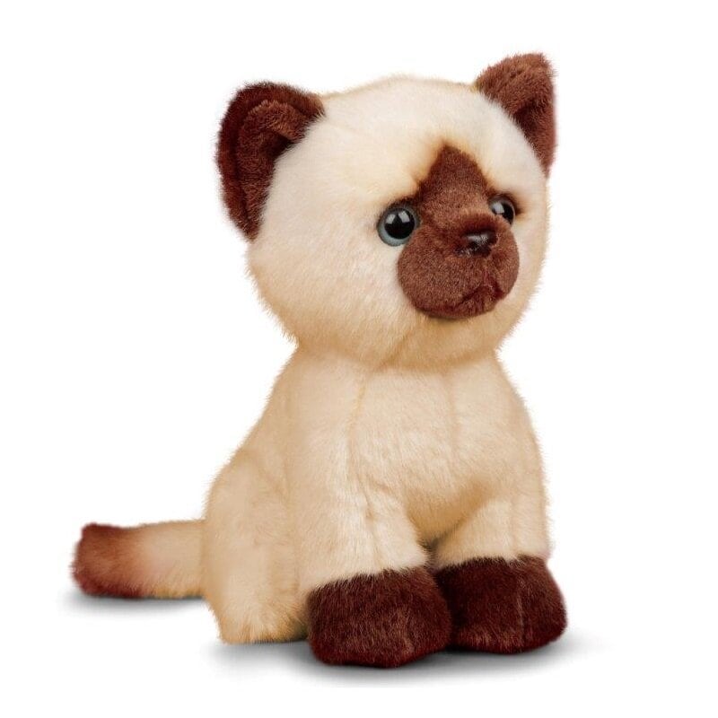 Animigos World of Nature Siamese Kat 20 cm