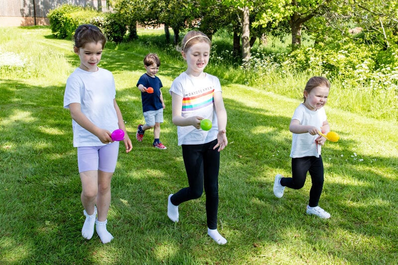 Buitenspellen voor het kinderfeestje