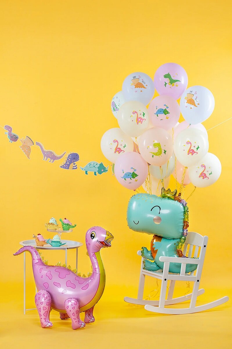 Dinosaurus Ballonnen 6 stuks