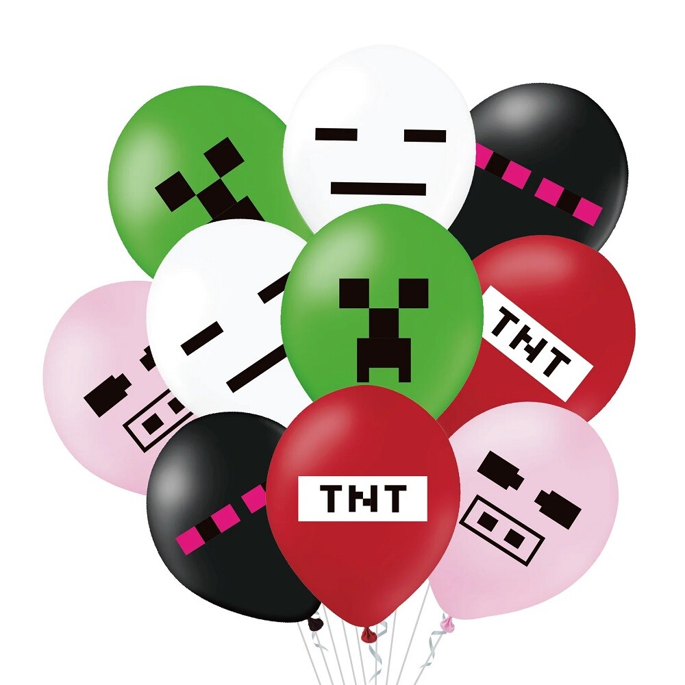 Ballonnen Pixel 8 stuks
