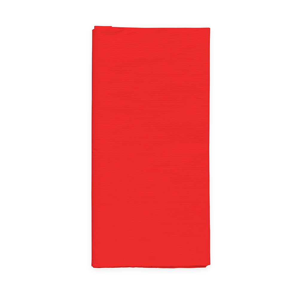 Papieren tafelkleed - Rood 120 x 180 cm