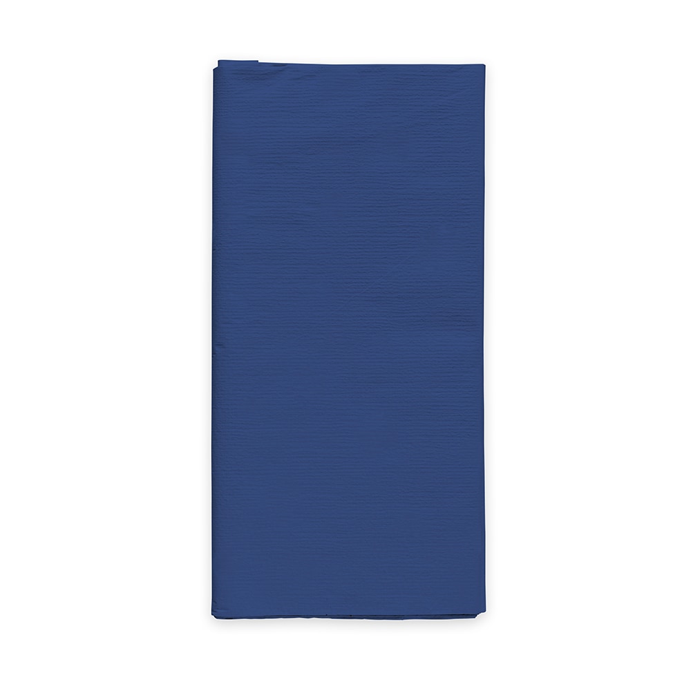 Papieren tafelkleed - Donkerblauw 120 x 180 cm
