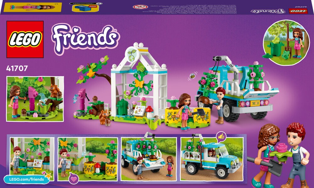 LEGO Friends - Bomenplantwagen 6+