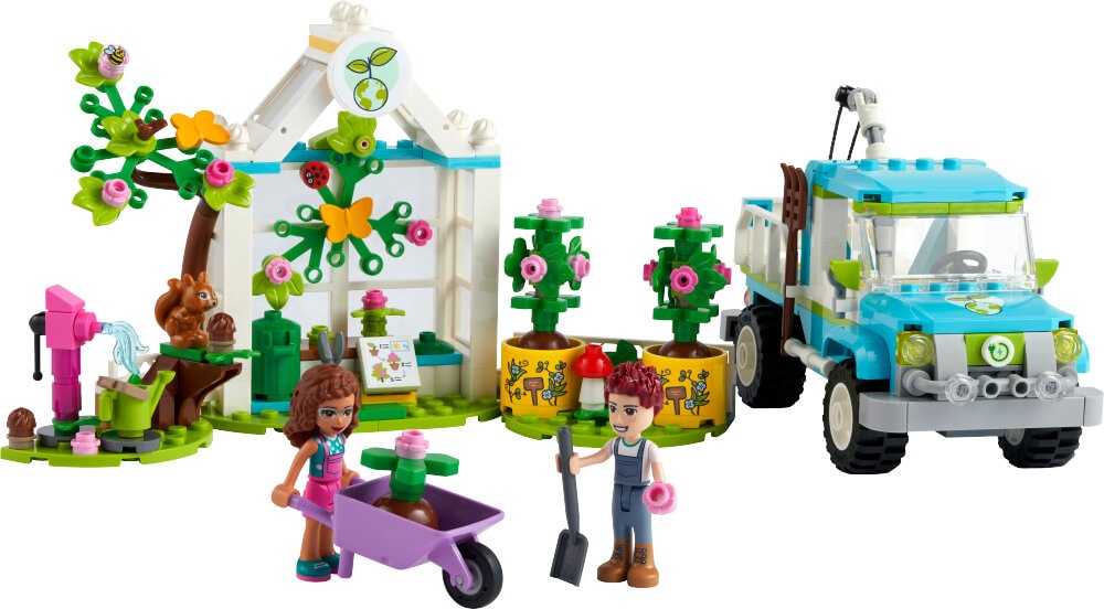 LEGO Friends - Bomenplantwagen 6+