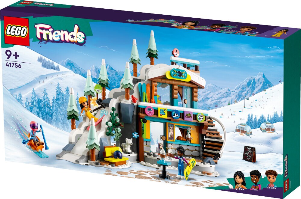 LEGO Friends - Vakantie skipiste en café 9+