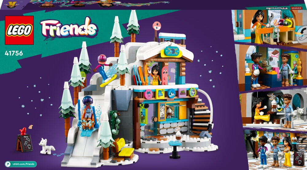 LEGO Friends - Vakantie skipiste en café 9+