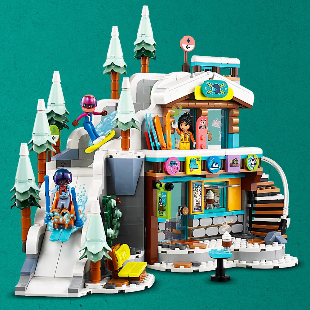 LEGO Friends - Vakantie skipiste en café 9+