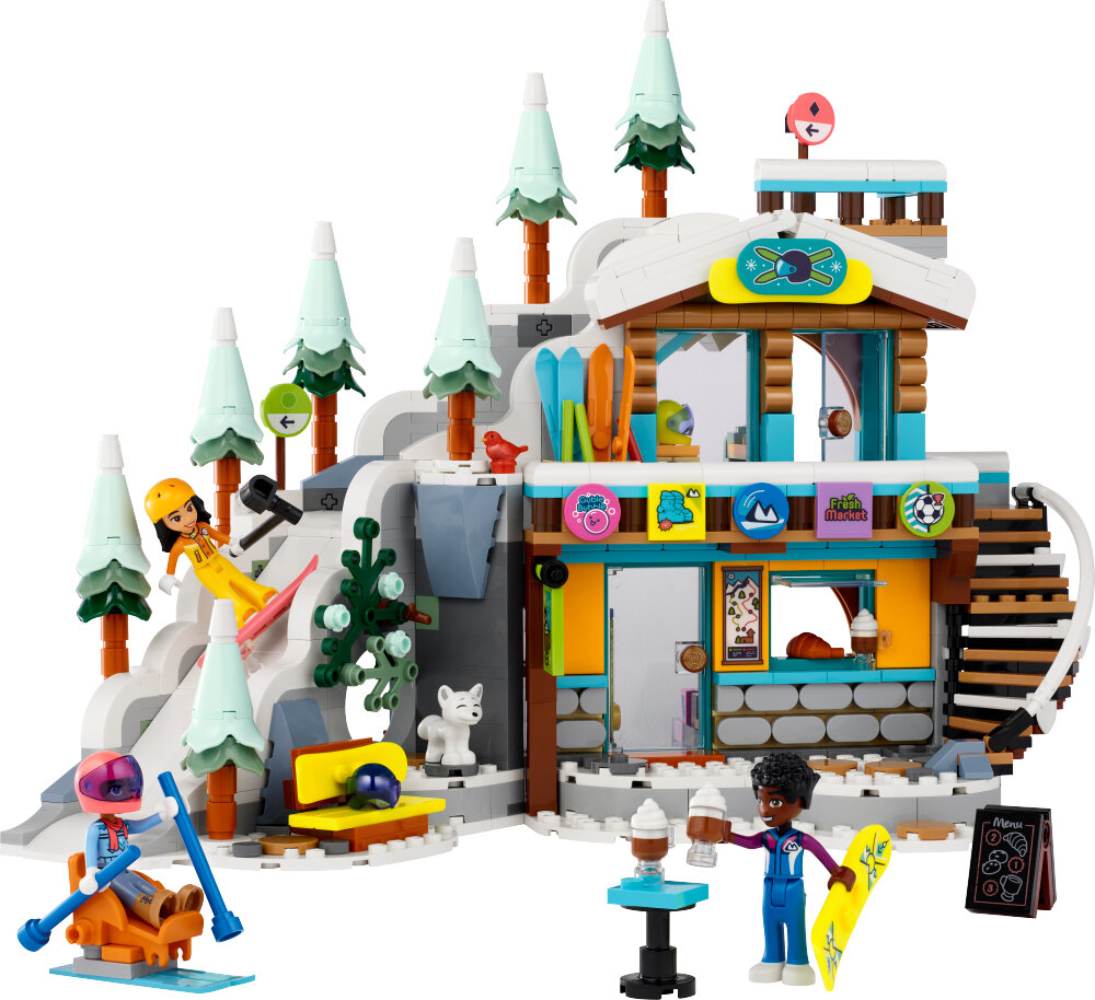 LEGO Friends - Vakantie skipiste en café 9+