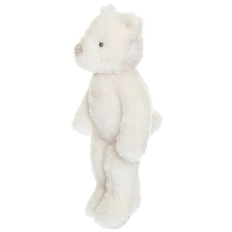 Pluche Knuffel Teddybeer Wit 25 cm