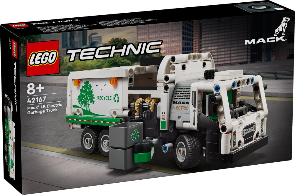 LEGO Technic - Mack LR Electric vuilniswagen 8+
