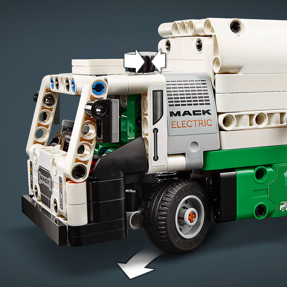 LEGO Technic - Mack LR Electric vuilniswagen 8+