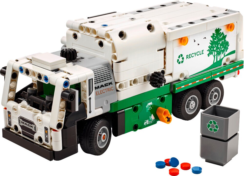 LEGO Technic - Mack LR Electric vuilniswagen 8+