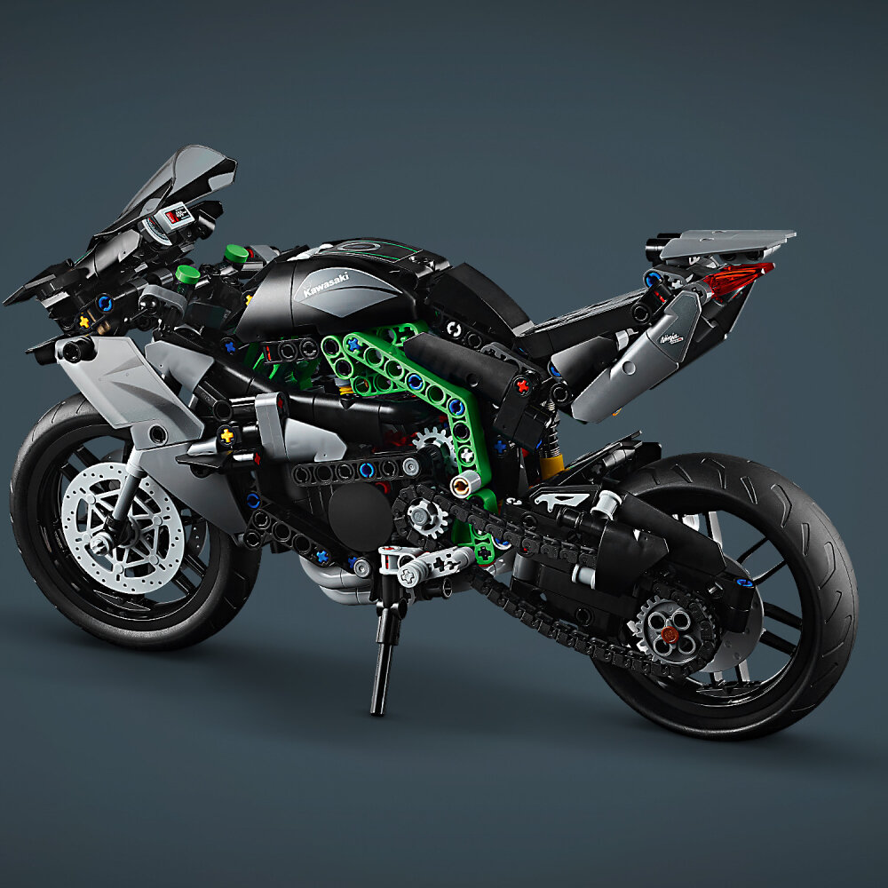 LEGO Technic - Kawasaki Ninja H2R motor 10+