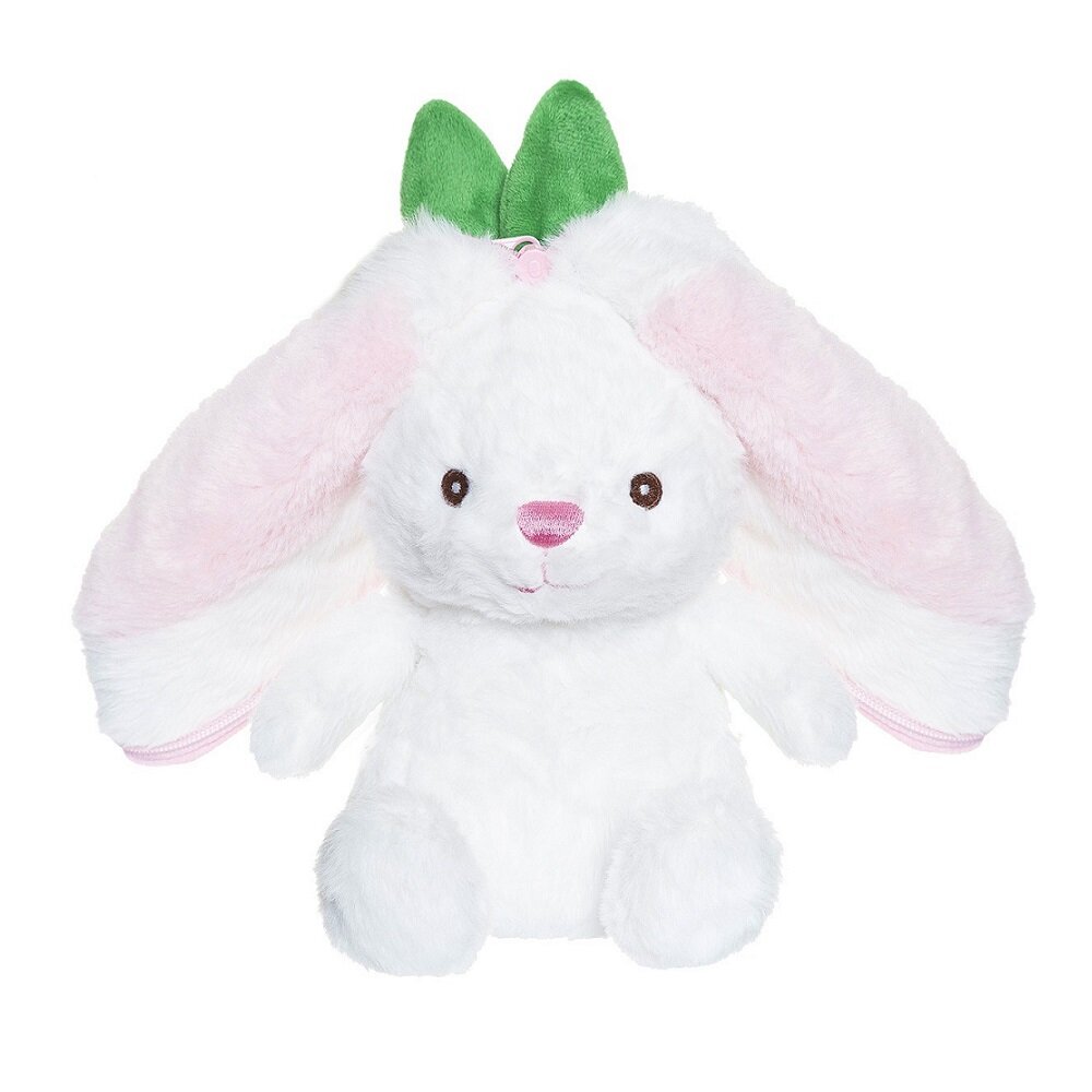 Knuffel - Konijn in Aardbei met Rits 37 cm