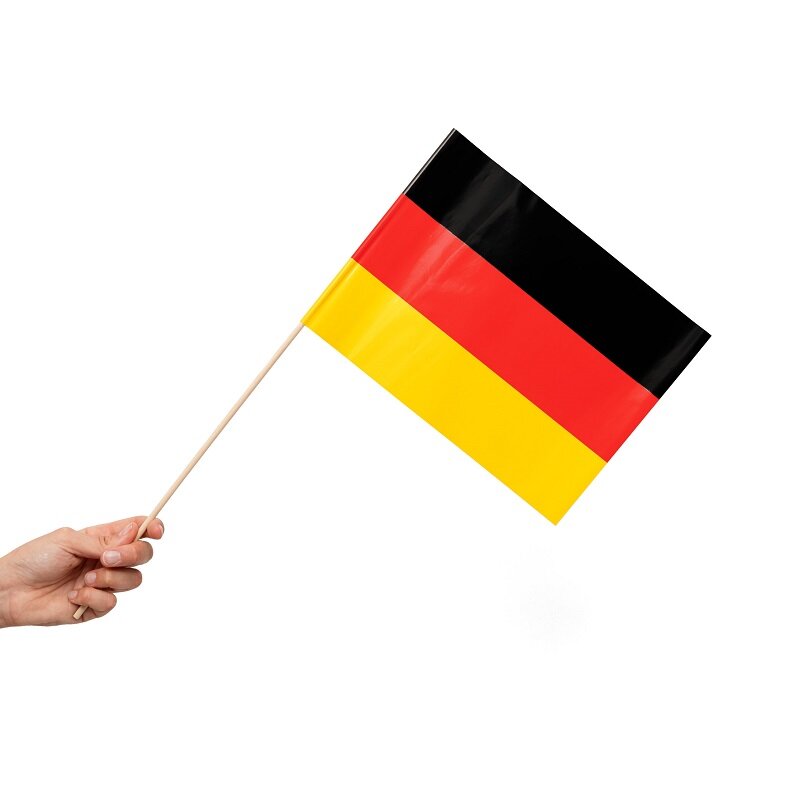 Handvlaggen Duitsland 10 stuks