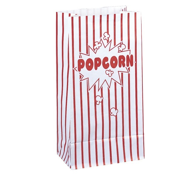 Popcorn - Feestzakjes 10 stuks
