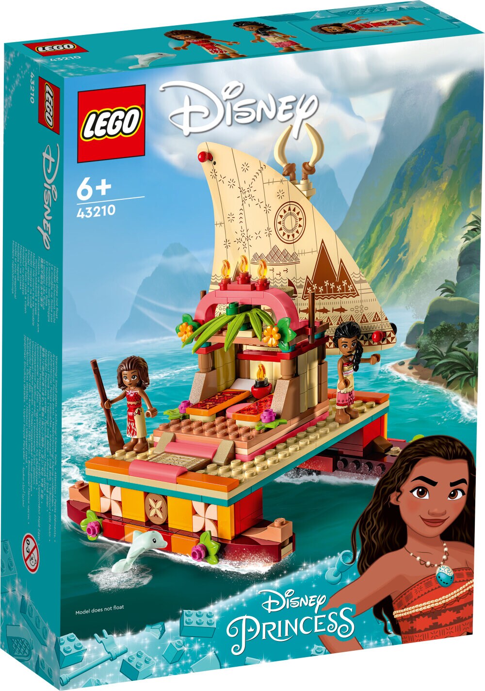 LEGO Disney - Vaiana’s ontdekkingsboot 6+