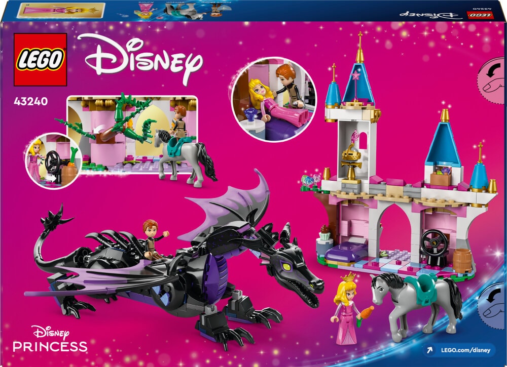 LEGO Disney - Maleficent in drakenvorm 7+
