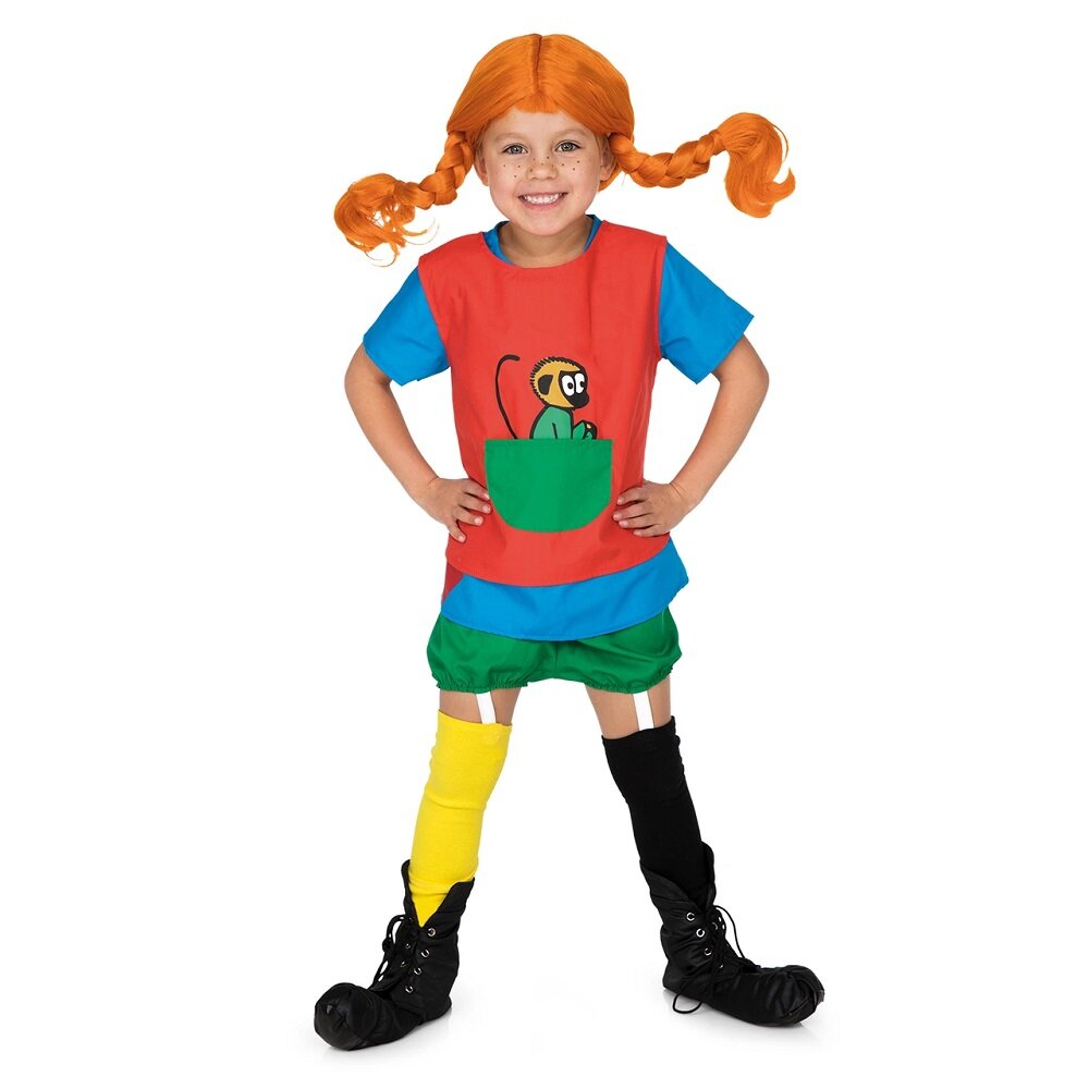 Pippi Langkous Kostuum Kind 2-4 jaar