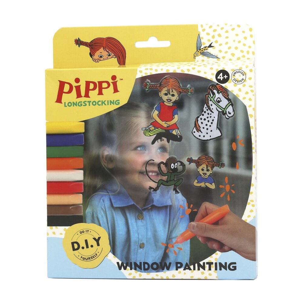 Pippi Langkous Raamverf Set
