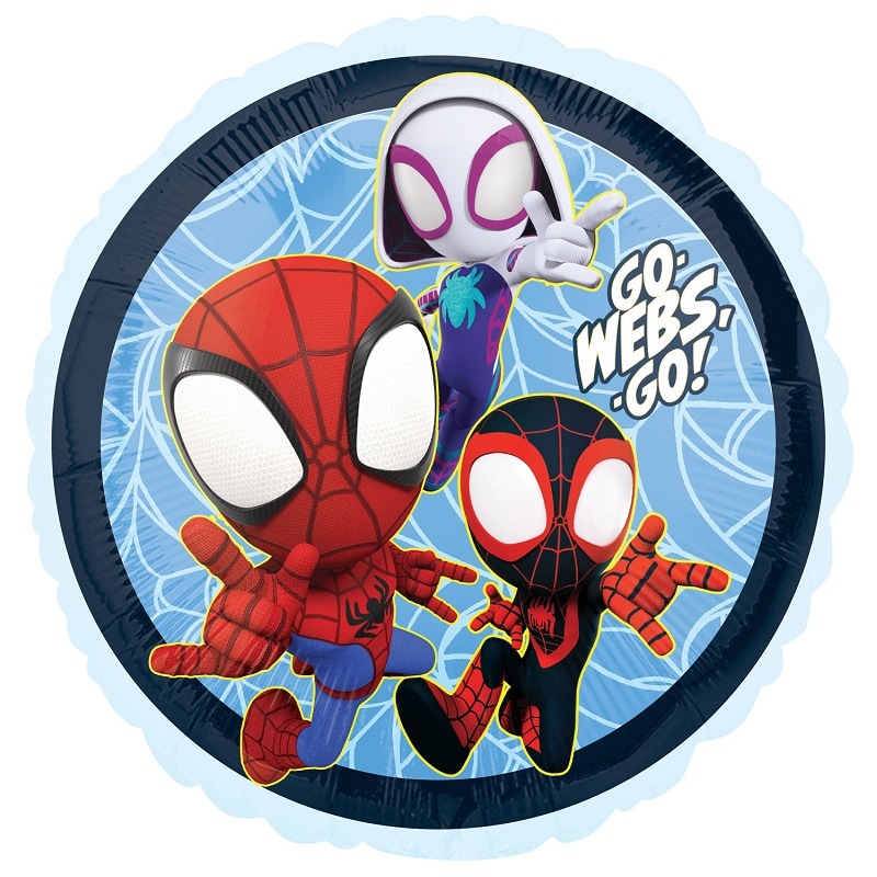 Spidey And His Amazing Friends - Folieballon 45 cm