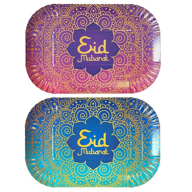 Eid Mubarak - Serveerschaal 29 x 19 cm 2 stuks