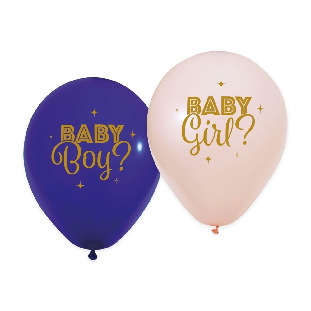 Gender Reveal Ballonnen 8 stuks