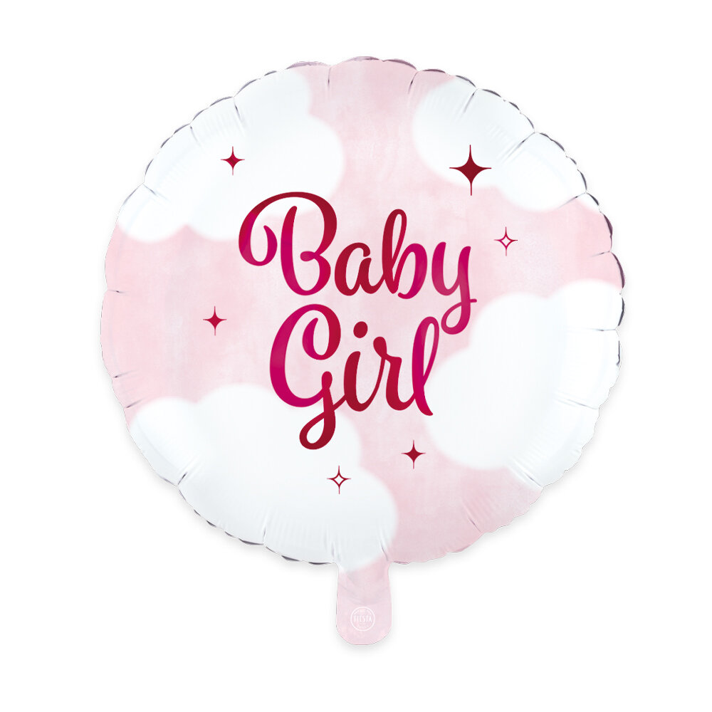 Folieballon 'Baby Girl' 46 cm