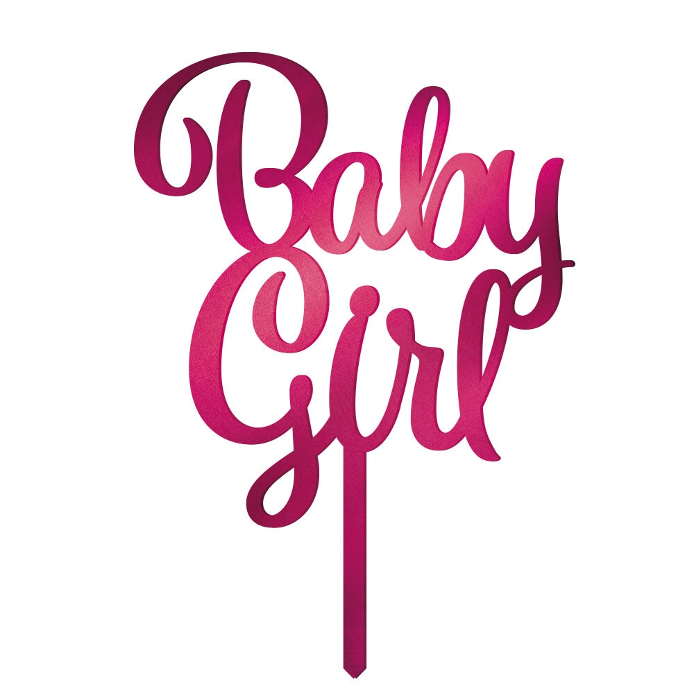 Baby Girl Taartdecoratie