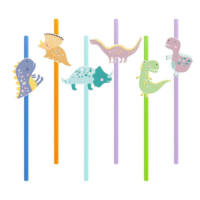 Dinosaurus Rietjes 6 stuks