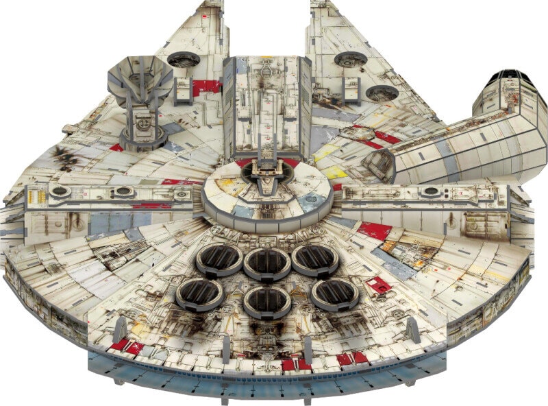 Star Wars 3D-puzzel - Millennium Falcon 216 stukjes