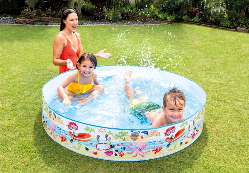 Intex Kinderbad met Strandmotief 152 cm