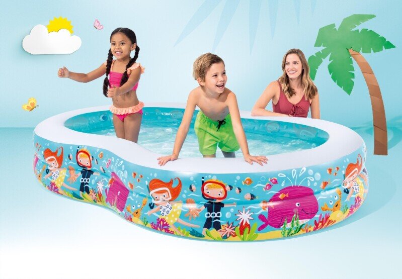 Intex Kinderbad met Snorkelmotief 262 cm