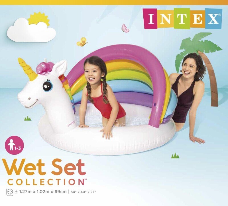 Intex Kinderbad Eenhoorn 127 cm