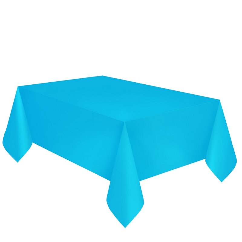 Papieren tafelkleed - Blauw 137 x 274 cm