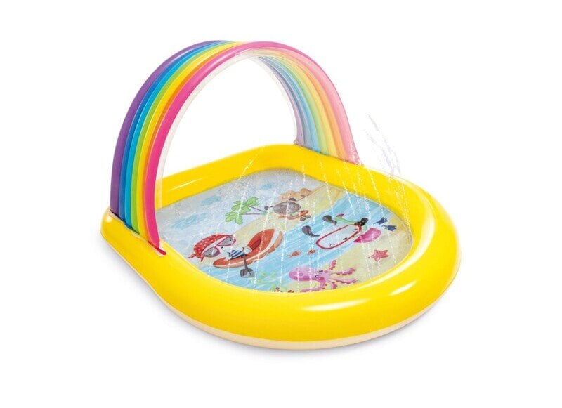 Intex Spuitbad Regenboog 147 cm