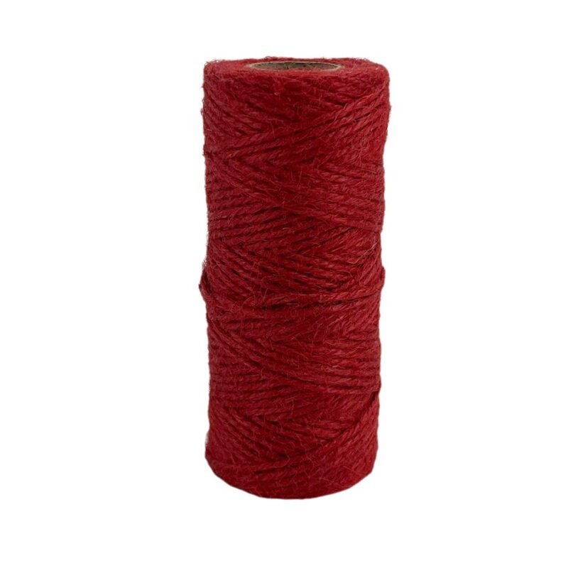 Jutetouw Rood 50 meter