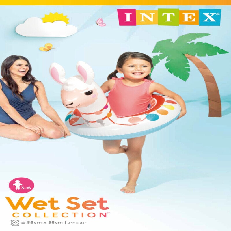 Intex Zwemring - Lama 58 x 86 cm