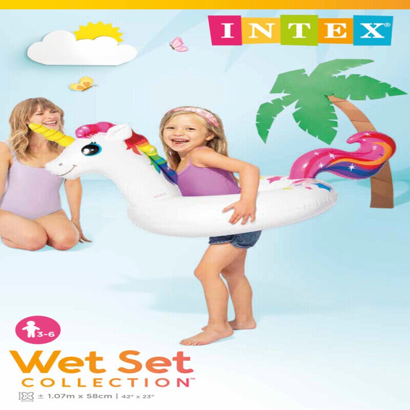 Intex Zwemring - Eenhoorn 58 x 107 cm