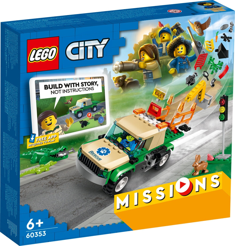 LEGO City - Wilde dieren reddingsmissies 6+