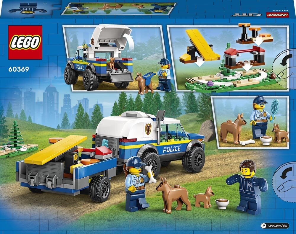 LEGO City - Mobiele training voor politiehonden 6+