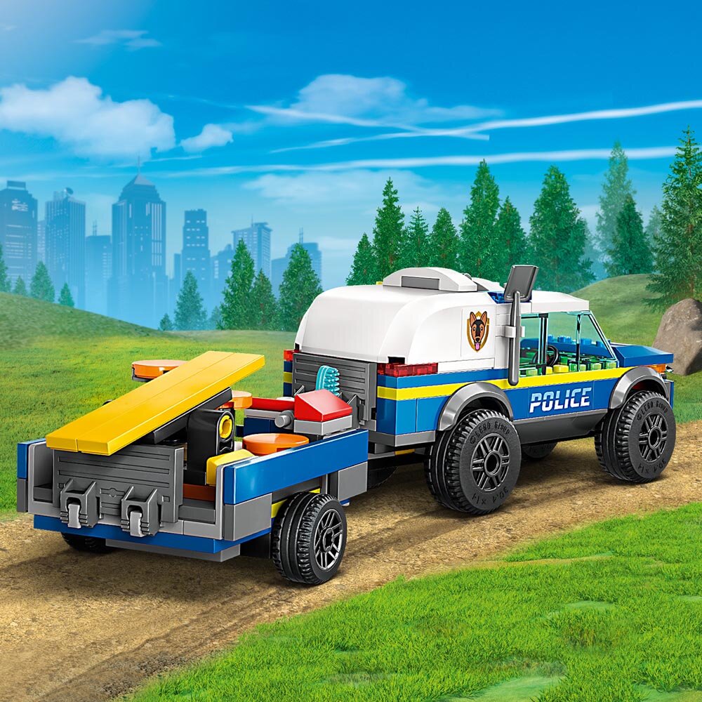 LEGO City - Mobiele training voor politiehonden 6+